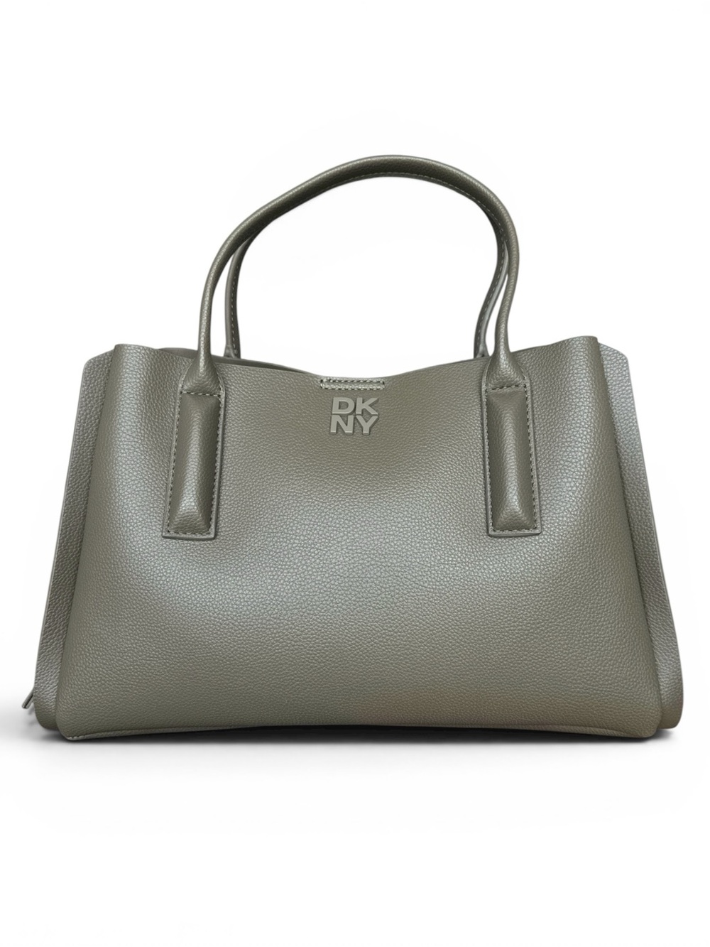 DKNY Josie Medium Crossbody Olive Satchel Detachable Strap